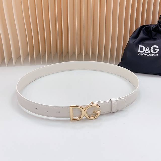 特 3.0Cm D&G 官网新款，双面头层牛皮皮料，长度：.75.80.85.90.95.100.欧，铜五金扣原版开模定制庆祝]