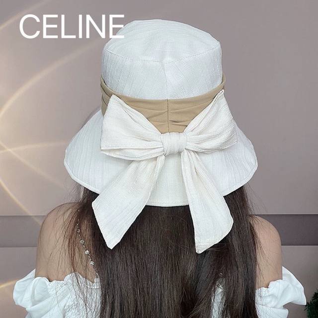 Celine赛琳渔夫帽，春夏款桶帽，头围57Cm