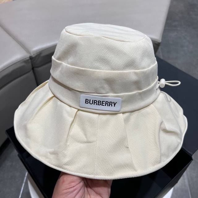 Burberry巴宝莉 2024早春新款网官网经典款防晒防紫外线渔夫帽简约尚时风，男女同款！高质品，尊享品质感！头围:57Cn