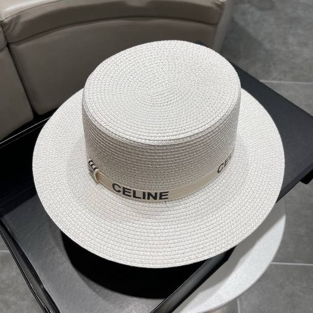 Celine赛琳2023新款草帽，头围57Cm，旅游出行必备