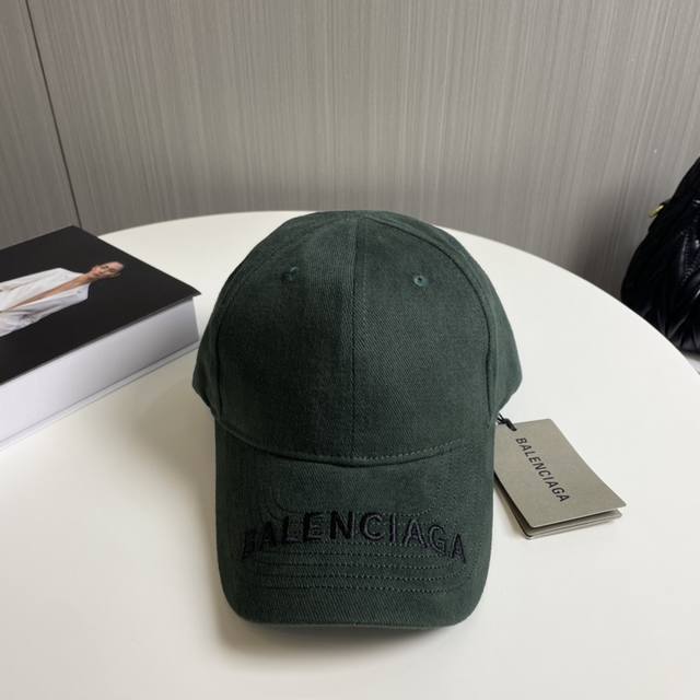 巴黎世家balenciaga高版本刺绣原单棒球帽质量非常棒休闲时尚百搭款男女同款！