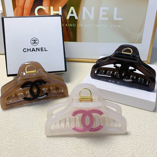 Chanel小香 Chanel抓夹 双c Logo抓夹 气质百搭 日常精致小单品 小仙女必入单品 宝藏款 闭眼入推荐款 单个