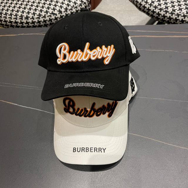 Burberry 巴宝莉 2024新款原单刺绣字母棒球帽 完美版型，原厂品质，独家实物拍摄，男女适用 - 点击图像关闭