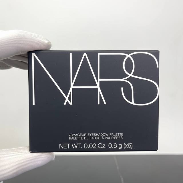 一比一 Nars6色眼影盘！色号：Suede#，Hibiscus#，Nectar#。