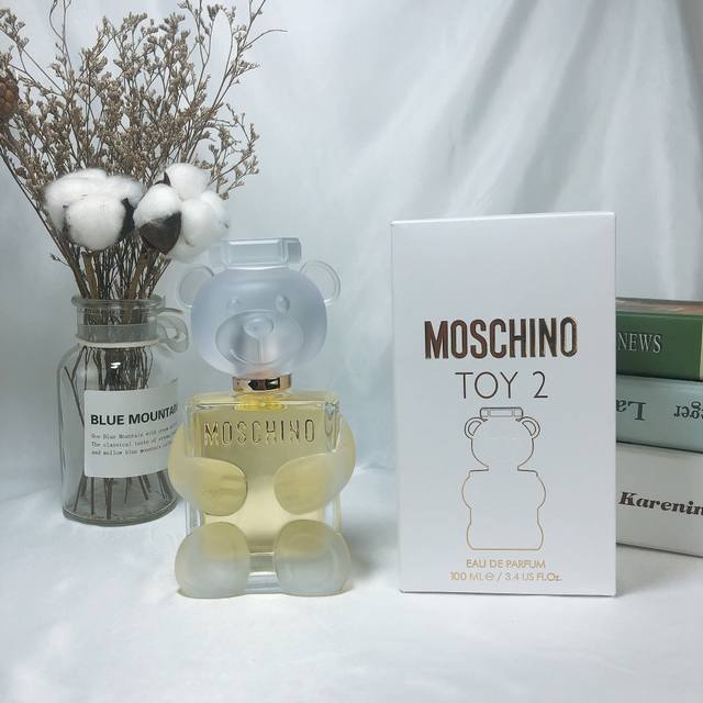 一比一 Moschino梦仙奴 泰迪熊香水，Tiy 2白色泰迪熊女士香水100Ml