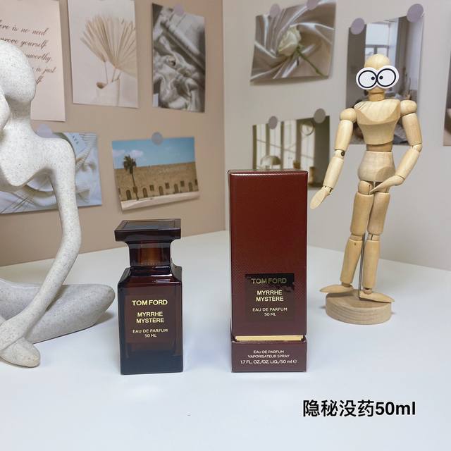 汤姆 福特隐秘没药50Ml Tom Ford Myrrhe Mystere,2023 品牌：汤姆福特 属性：中性香 香调：木质调 气味:没药檀香木香草