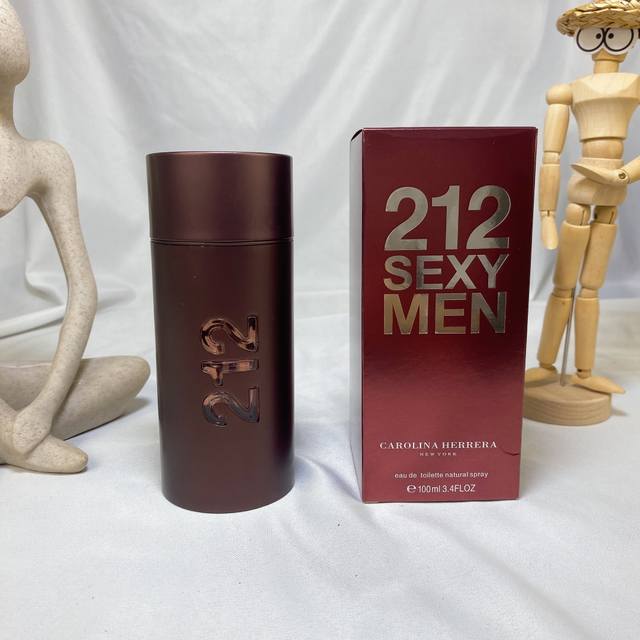 卡罗琳娜carolina Herrera 212 红色sexy Men 性感都市男士香水100Ml。 212性感男士 混合着活耀的清新由柑橘及佛手柑带出，花瓣、