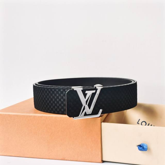 特 Louis Vuitton[正]-路易威登皮带 宽度38Mm 精品钢质五金搭配意大利进口皮腰带 长100~125Cm可选！