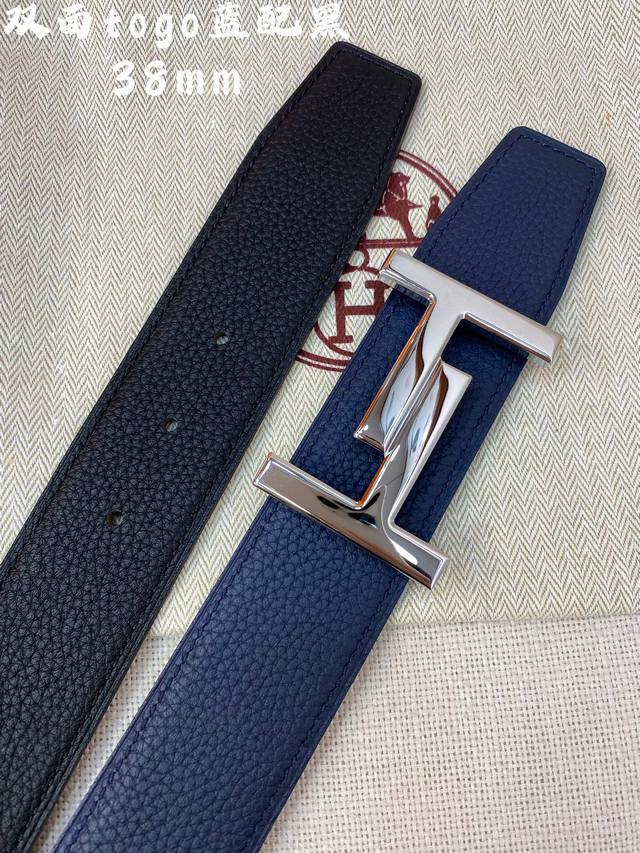 Hermes-H Belt Buckle & Reversible Leather Strap28Mm 爱马仕专柜同步 进口epsom双面小牛皮 精钢精品五金