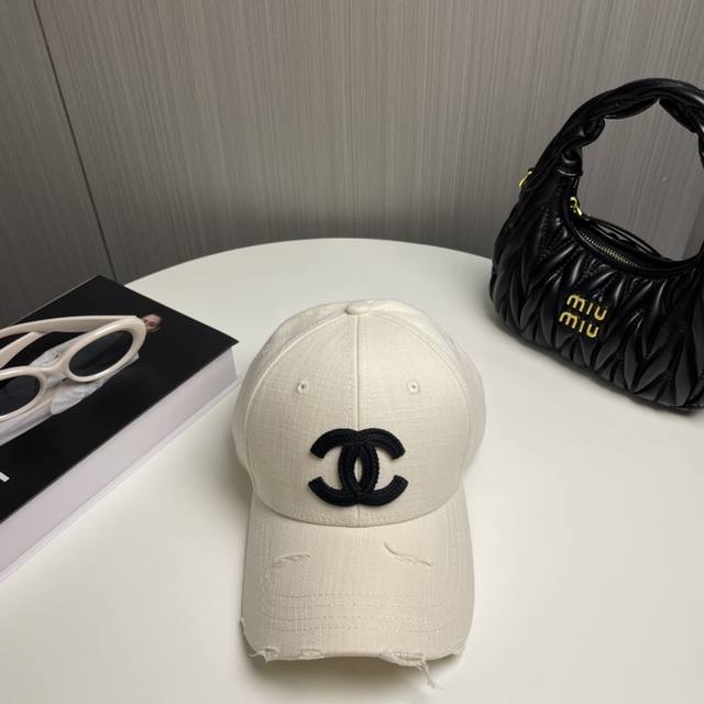 香奈儿chanel 新品棒球帽，Logo小香经典简约，时尚休闲设计 跑量新品