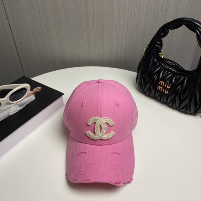 香奈儿chanel 新品棒球帽，Logo小香经典简约，时尚休闲设计 跑量新品