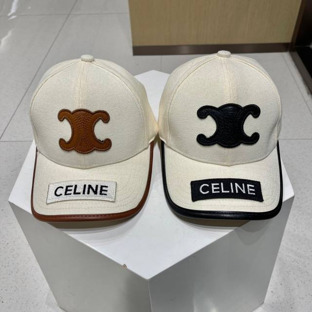 Celine赛琳 新款原单棒球帽， 精致优雅，很酷很时尚，专柜断货热门，质量超赞