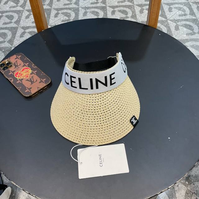 Celine 赛琳草织空顶帽 真的很喜欢这种草织的感觉 带有质朴的田园清新感 三色超百搭 喜欢空顶帽的集美不可错过 - 点击图像关闭