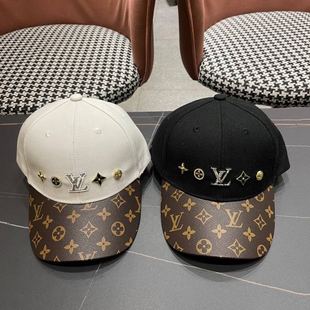 路易威登棒球帽louisvuitton Lv棒球帽，简约大气，经典专柜爆款男女用