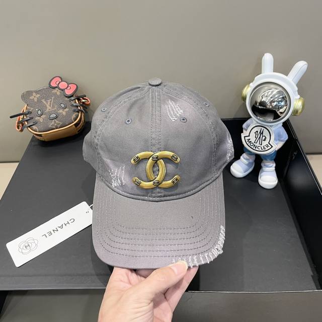 香奈儿chanel 新品棒球帽，小香经典简约，时尚休闲设计 跑量新品