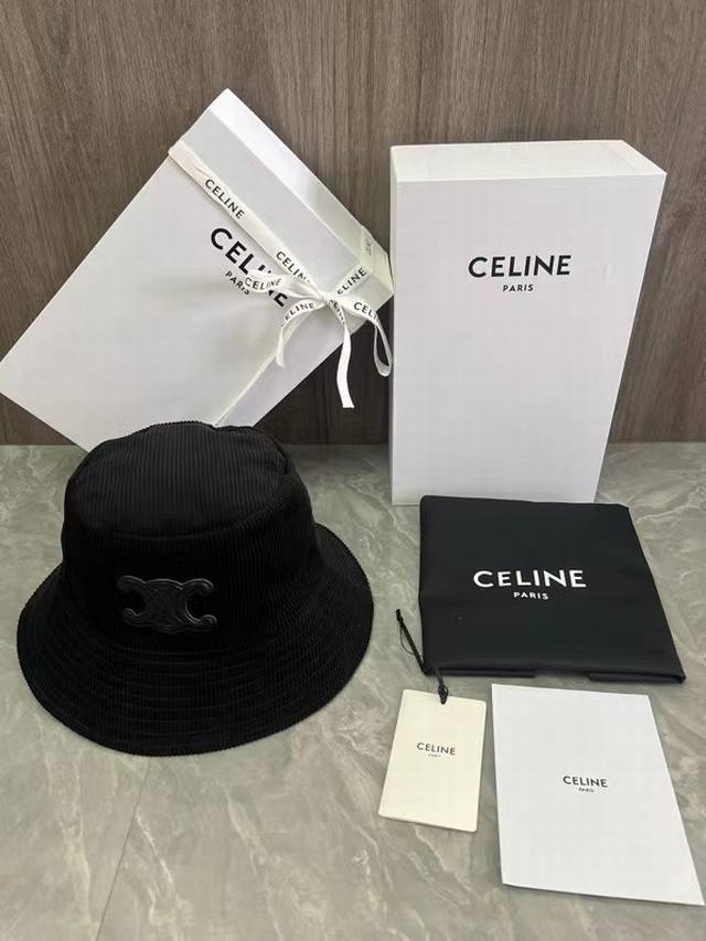 跑量 Celine新款高品质丝绒渔夫帽 高级定制，做工精细，欧美时尚风格，秋冬佩戴，不入手真的会后悔！