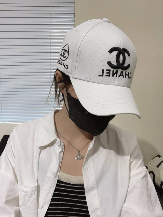 香奈儿chanel 新品棒球帽，刺绣logo小香经典简约，时尚休闲设计 跑量新品