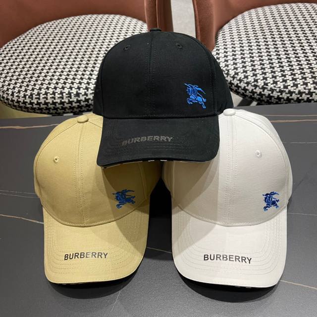 Burberry巴宝莉 经典网官新款经典棒球帽，简约尚时风，男女同款！高质品，尊享品质感！