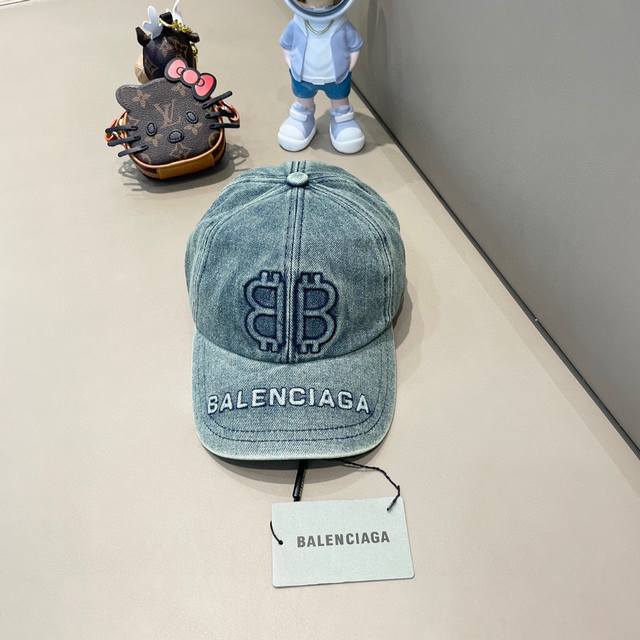 巴黎世家balenciaga刺绣原单棒球帽质量非常棒休闲时尚百搭款男女同款！ - 点击图像关闭