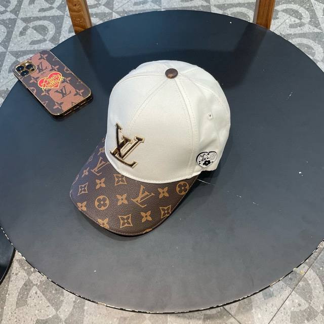 路易威登 Louisvuitton 新款lv棒球帽，重工打造早春系列高端大气，百搭款男女通用！