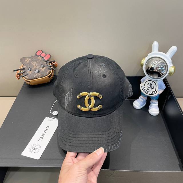 香奈儿chanel 新品棒球帽，小香经典简约，时尚休闲设计 跑量新品