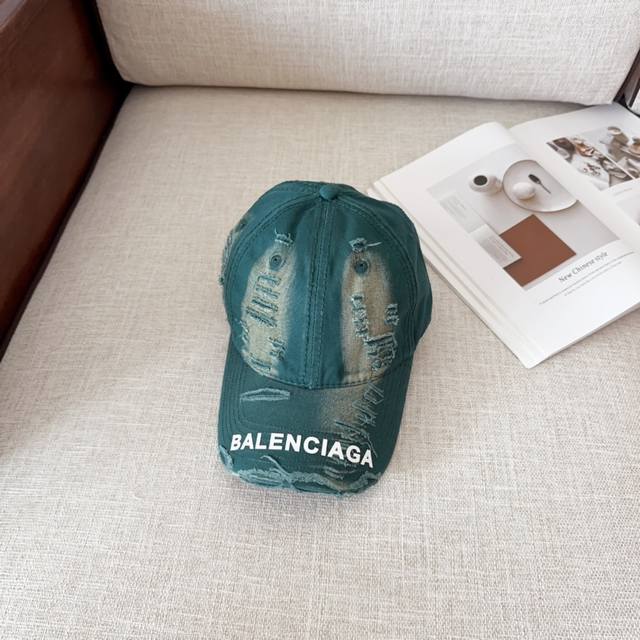 Balenciaga巴黎世家新款个性棒球帽，高品质透气性巨佳，四季佩戴款 高颜值时尚单品！ 男女同款