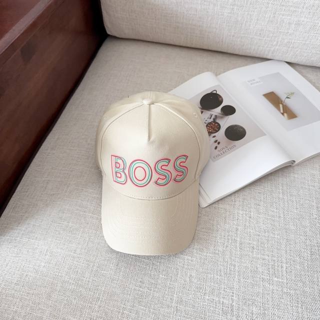 Boss 新款高版本棒球帽，大牌同步，超好搭配，出货！