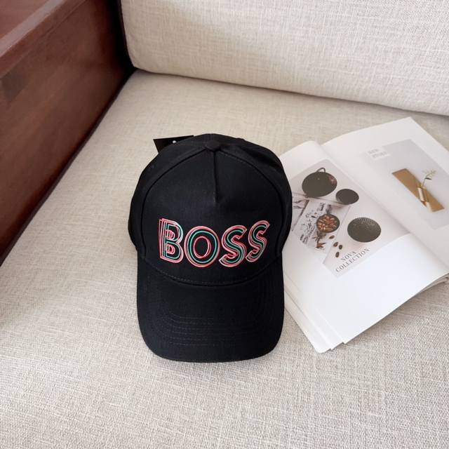 Boss 新款高版本棒球帽，大牌同步，超好搭配，出货！