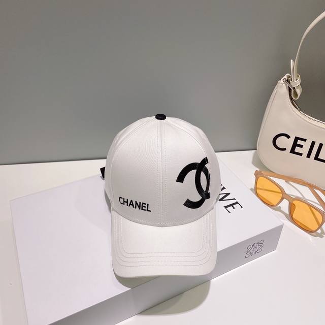 香奈儿chanel 2024新品棒球帽，刺绣logo小香经典简约，时尚休闲设计 跑量新品