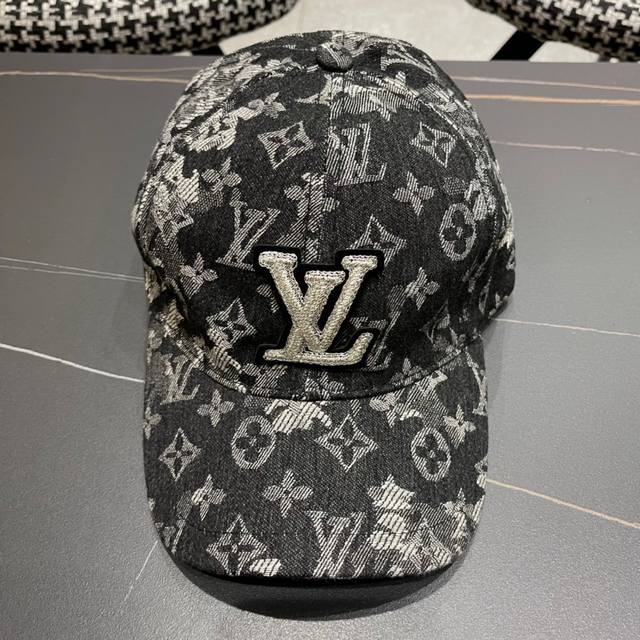 路易威登louisvuitton2024新款牛仔棒球帽 Lv棒球帽，简约大气，男女通用