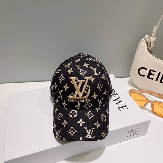 上新！路易威登 Louisvuitton 新款lv棒球帽，重工打造早春系列高端大气，百搭款男女通用！