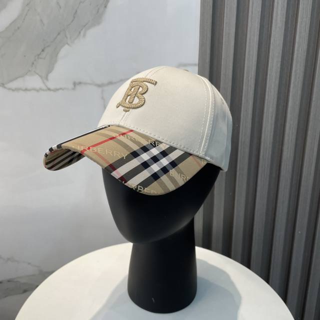 巴宝莉burberry 官网同步上线 韩版新款英伦风定制款1:1原单品质 男女通用棒球帽 提花美邦工艺地质面料 高版品质质量