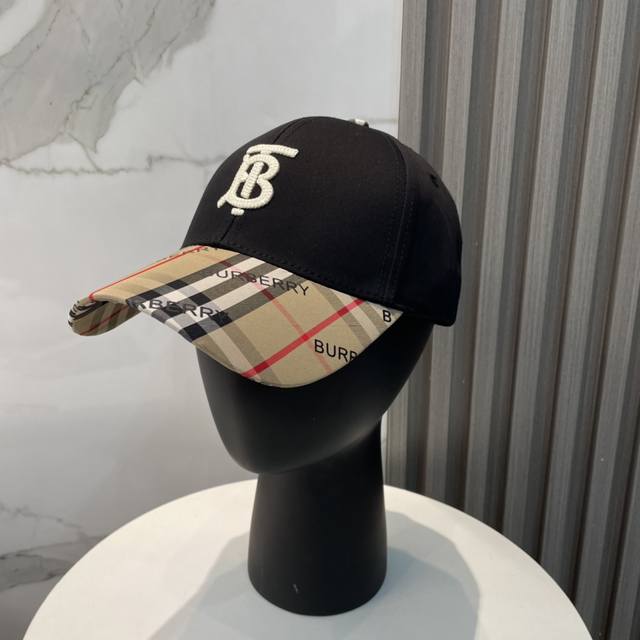 巴宝莉burberry 官网同步上线 韩版新款英伦风定制款1:1原单品质 男女通用棒球帽 提花美邦工艺地质面料 高版品质质量