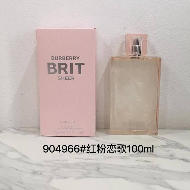 巴宝莉红粉恋歌 女士香水100Ml