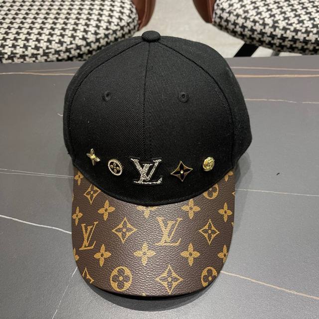 路易威登棒球帽Louisvuitton Lv棒球帽，简约大气，经典专柜爆款男女用