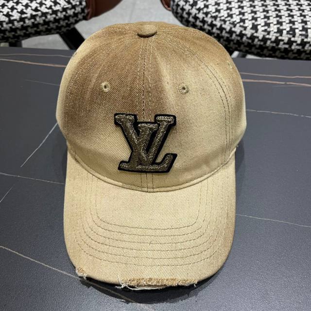 路易威登Louisvuitton2024新款牛仔棒球帽 Lv棒球帽，简约大气，男女通用