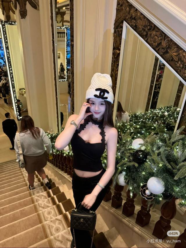 Chanel香奈儿针织毛线帽