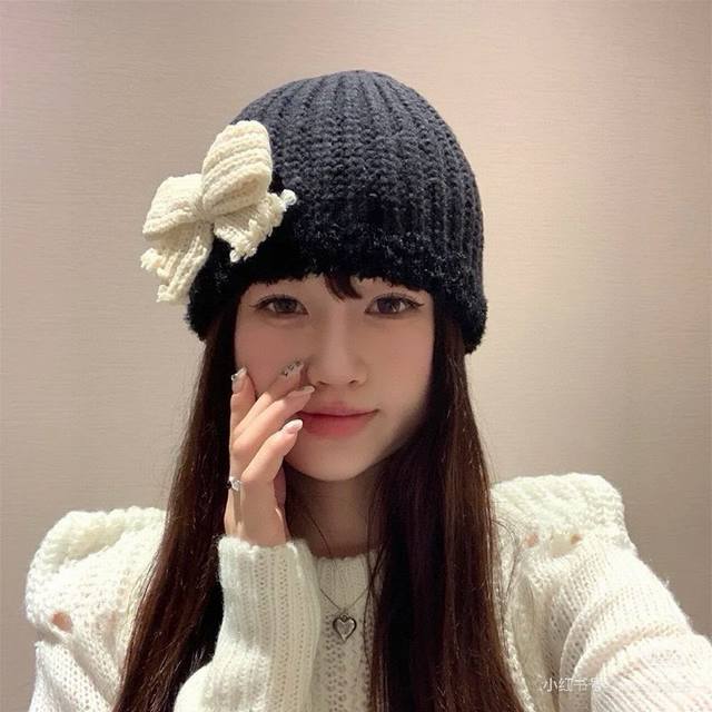 Chanel香奈儿针织毛线帽，