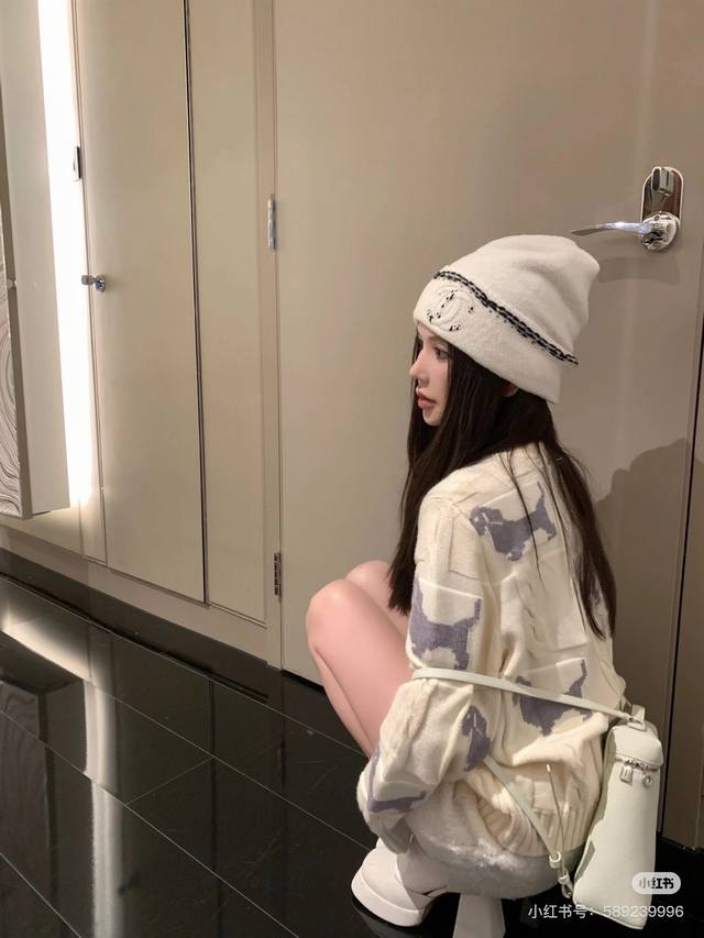 Chanel香奈儿针织毛线帽