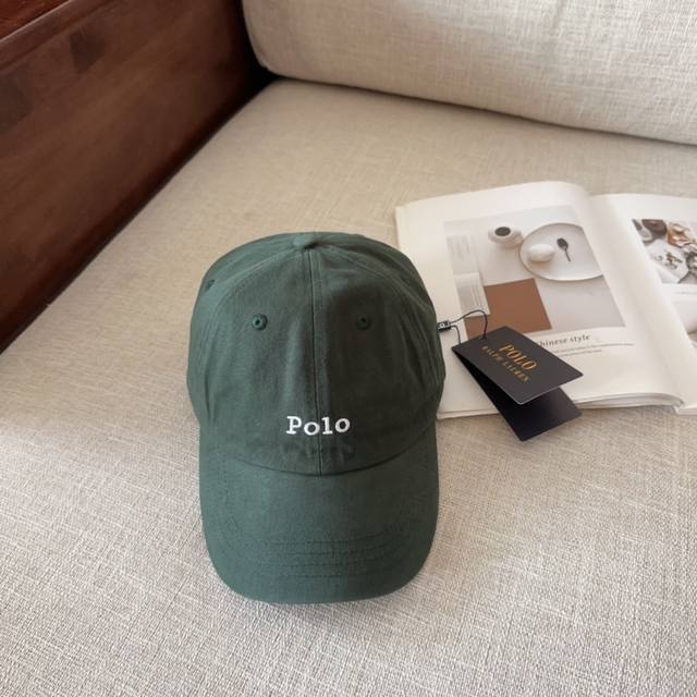 Polo 春款棒球帽，个性时尚款 休闲带点酷酷的感觉，中性款 男女同款！多种色系，超好搭！