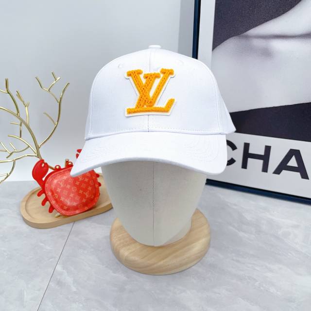 路易威登Louisvuitton春夏新款棒球帽 Lv棒球帽，简约大气，